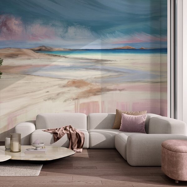 Painting of a beach Painting of a beach