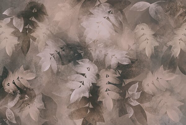 Soft leaves in subtle hues Soft leaves in subtle hues