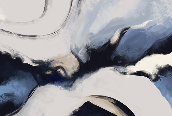 Abstract waves in soft tones Abstract waves in soft tones