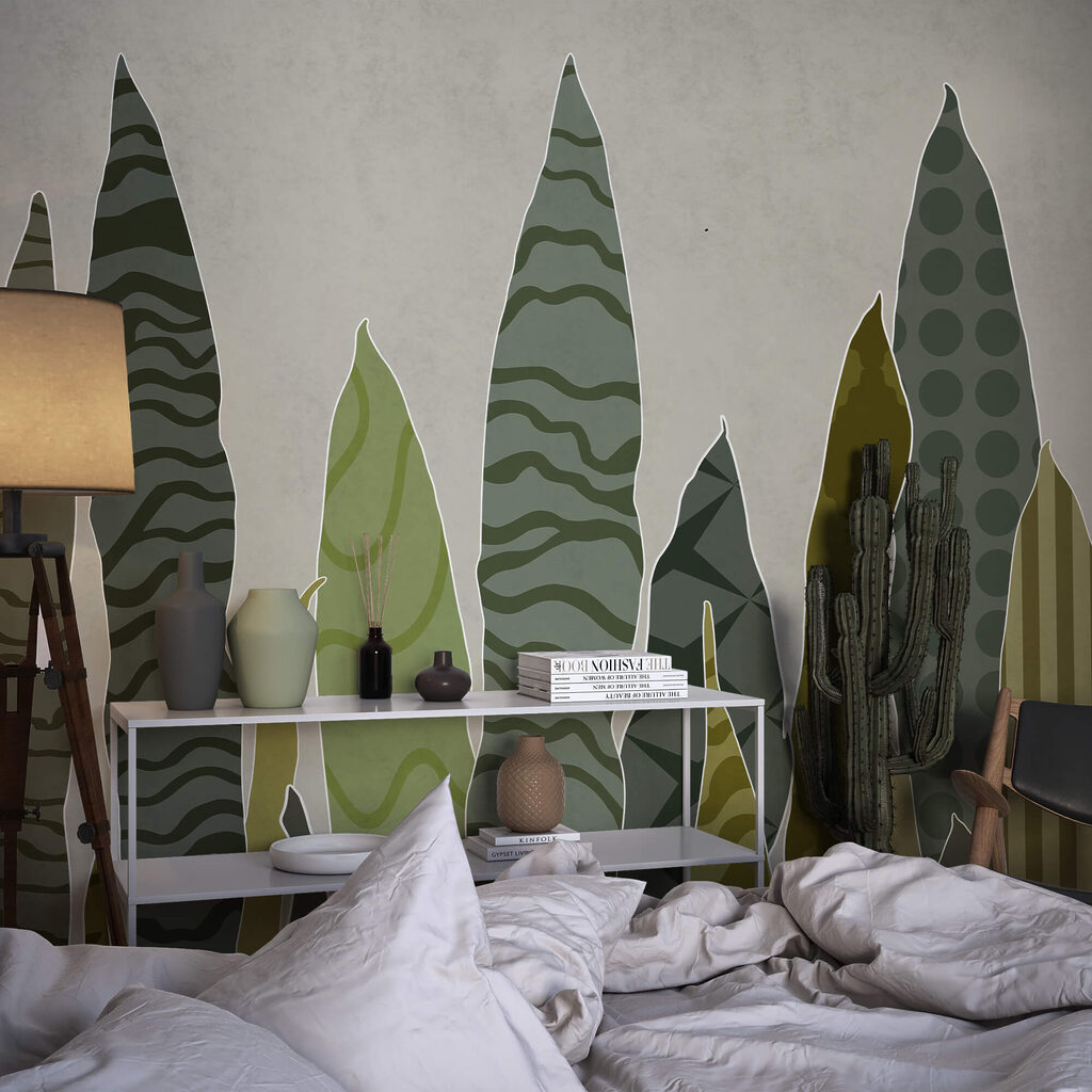 Group of green leaves Group of green leaves