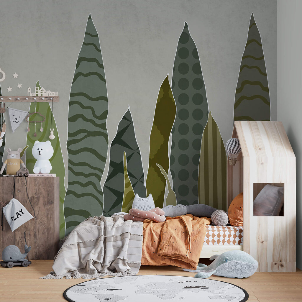 Group of green leaves Group of green leaves