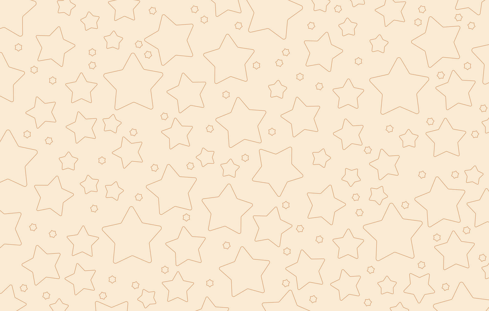 Pattern of stars and a few stars