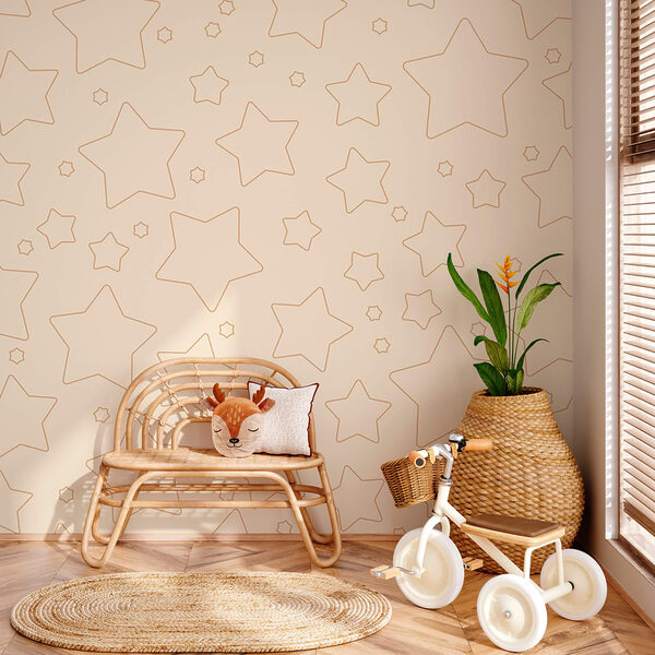 Pattern of stars and a few stars