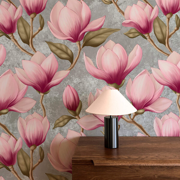 Pattern of pink flowers Pattern of pink flowers