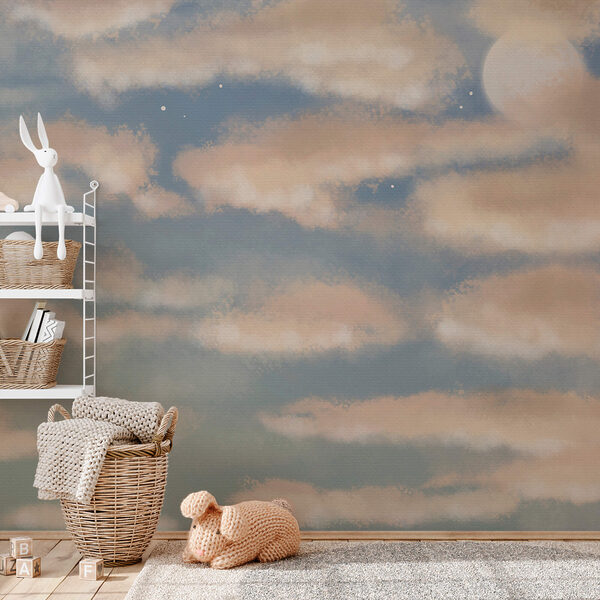Wall murals Moon in the sky (SKU: t00253) Wall murals Wall murals Moon in the sky (SKU: t00253)
