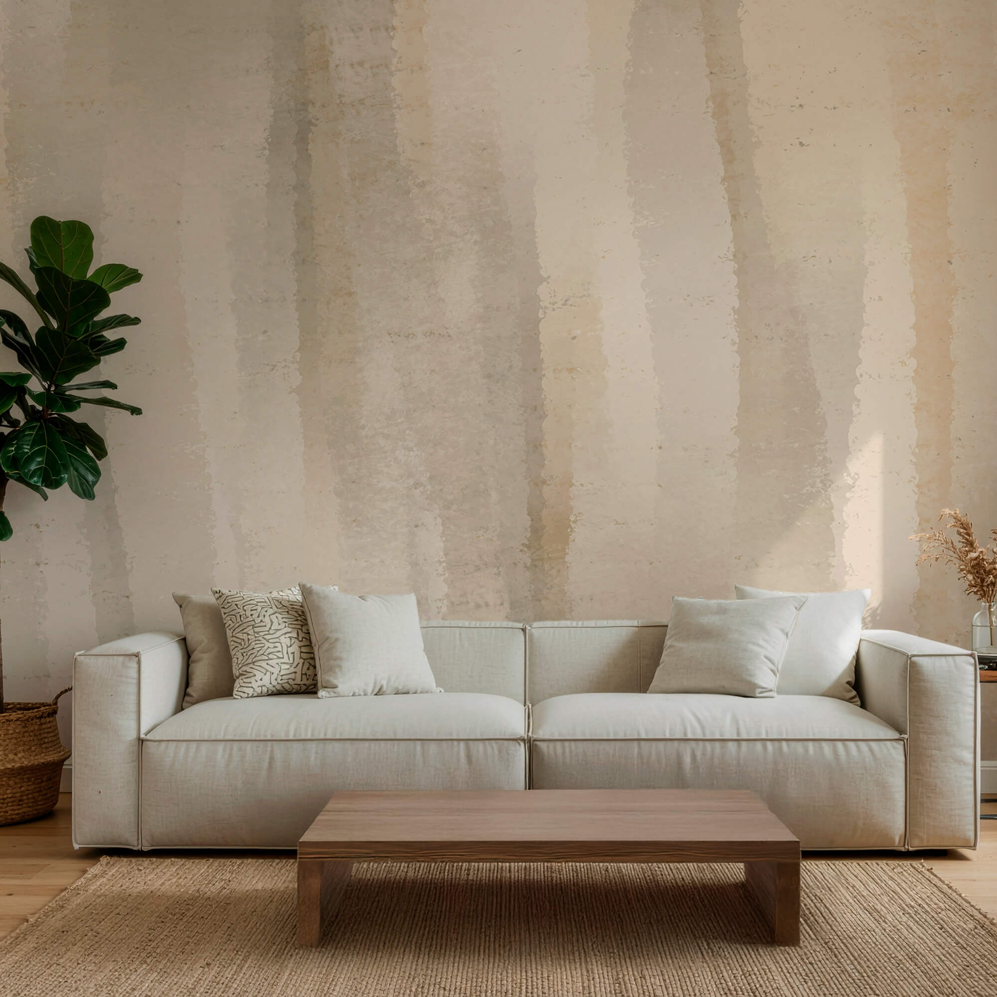 Soft, flowing shades of natural tones