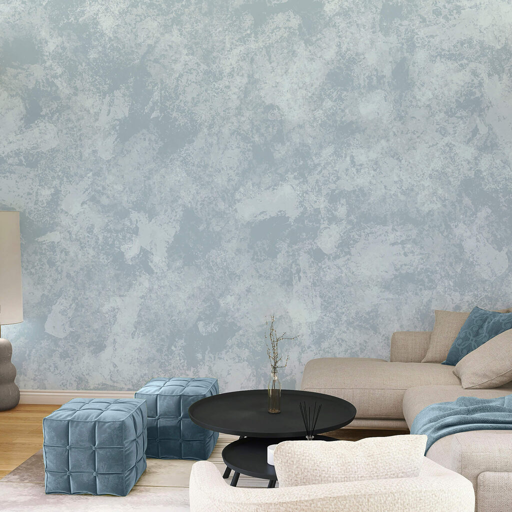 Soft and soothing blue tones blend