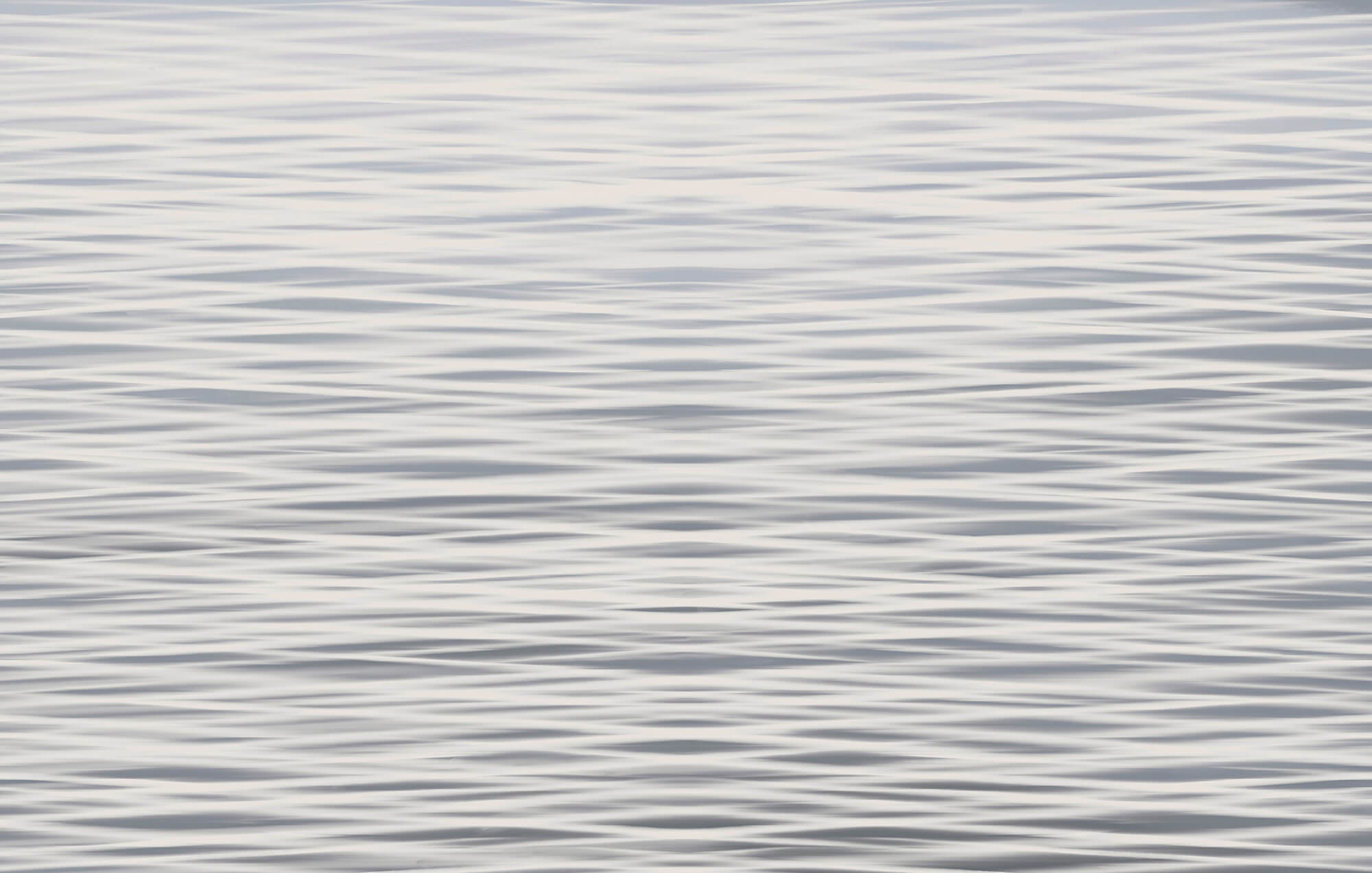 Waves dancing on a tranquil surface