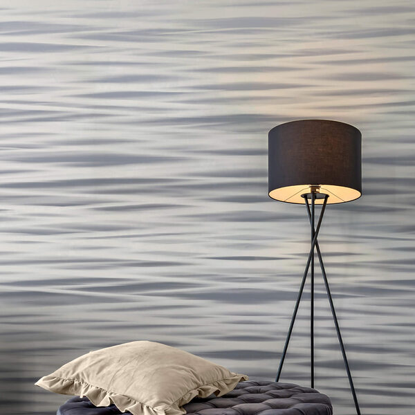 Waves dancing on a tranquil surface