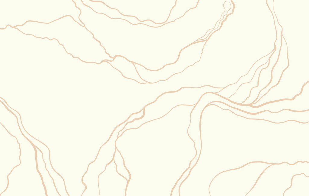 White and orange lines White and orange lines