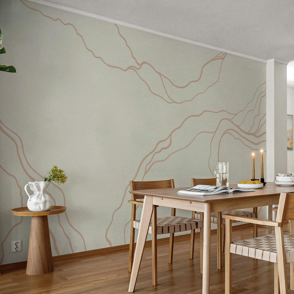 White and orange lines White and orange lines