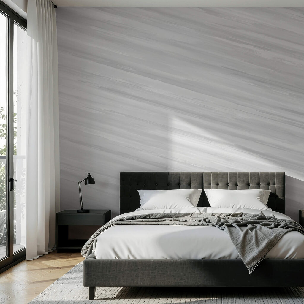 White and grey striped surface White and grey striped surface