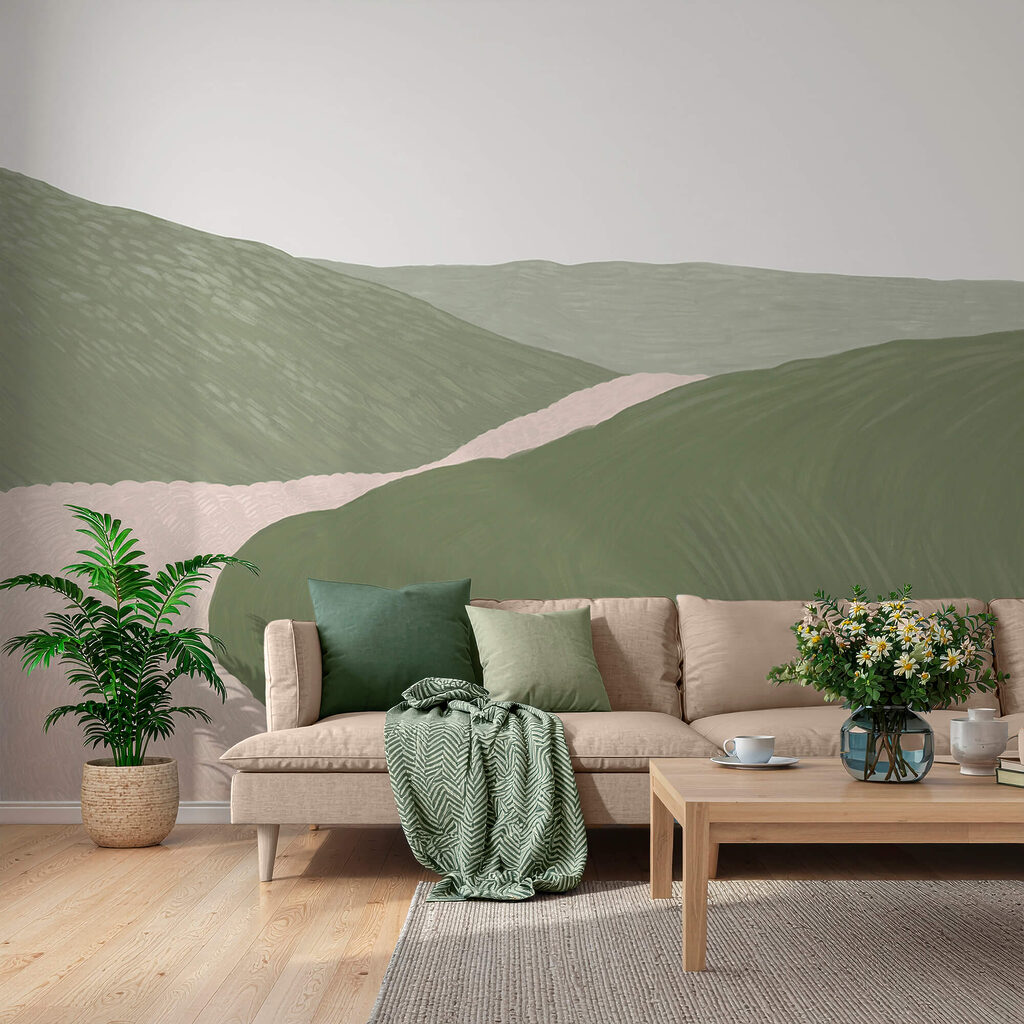 Road leading to a hill Road leading to a hill