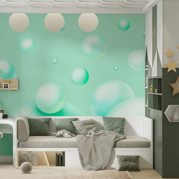 Group of bubbles floating in the air Group of bubbles floating in the air