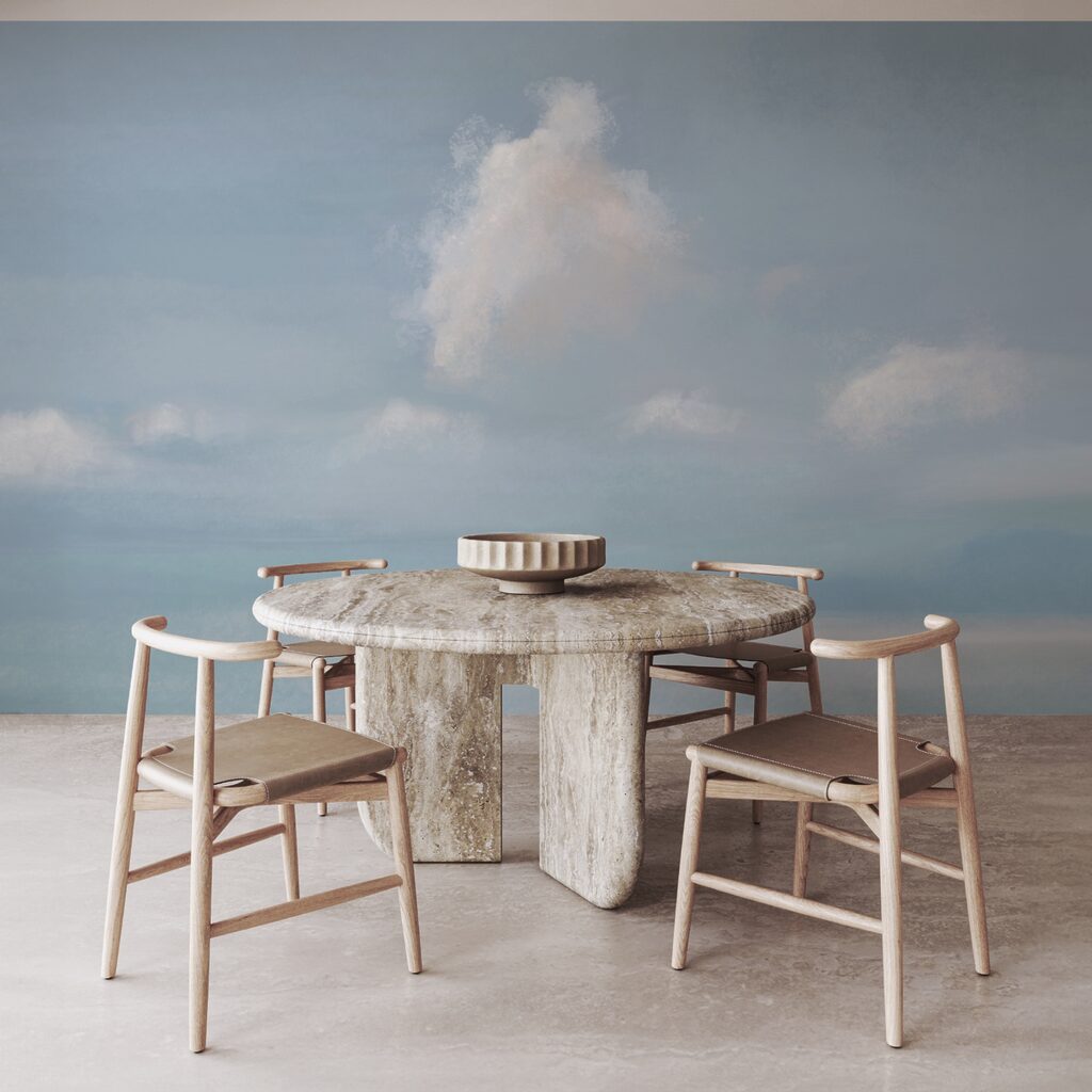 Sailboat in the middle of a body of water