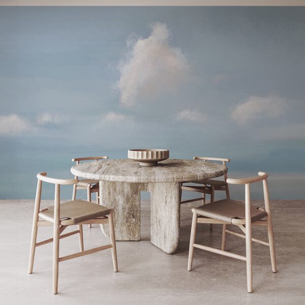 Sailboat in the middle of a body of water