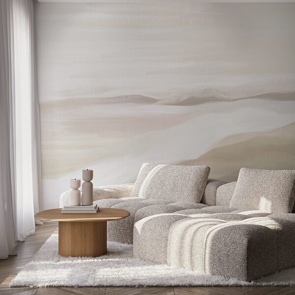 Painting of a desert landscape Painting of a desert landscape