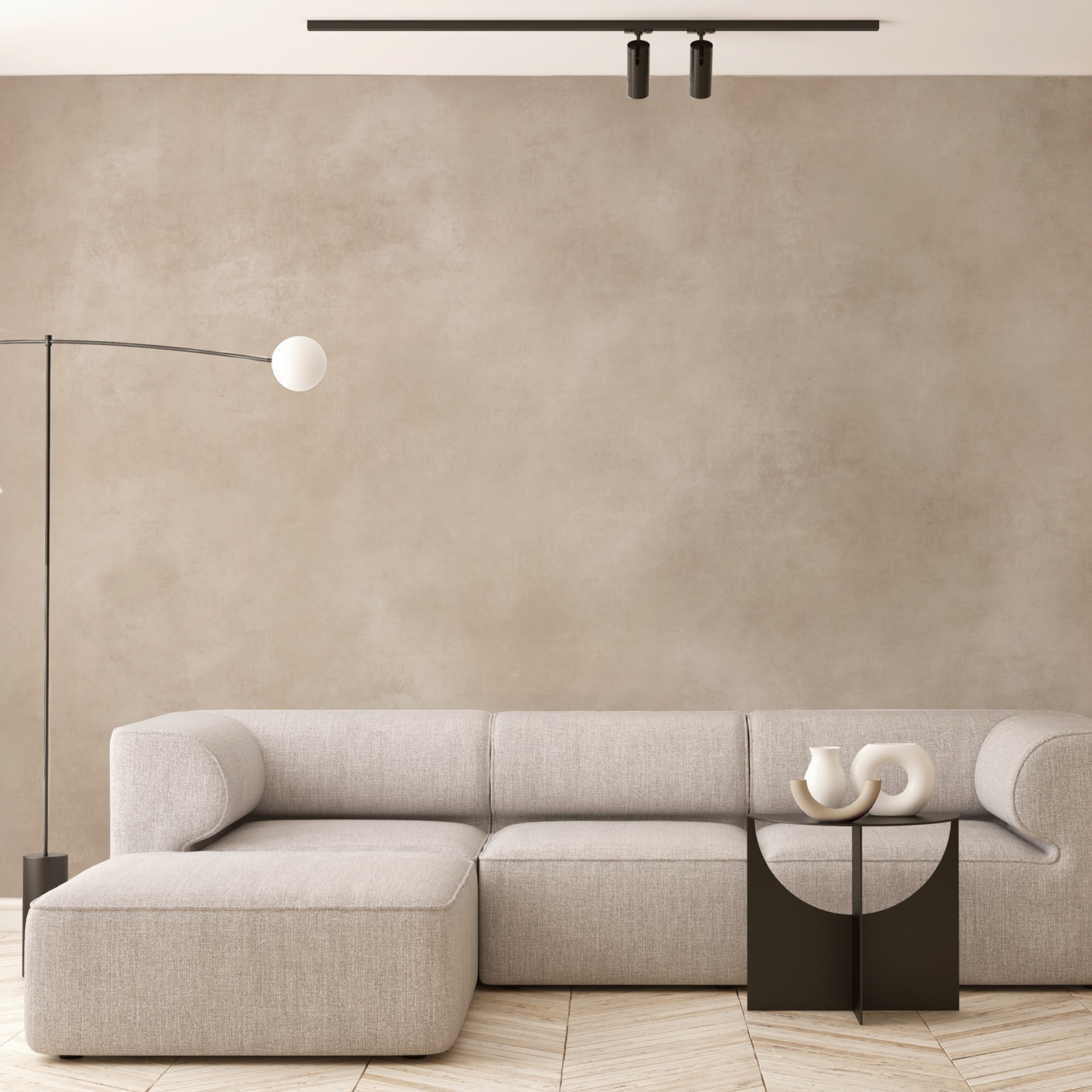 White background with brown spots White background with brown spots