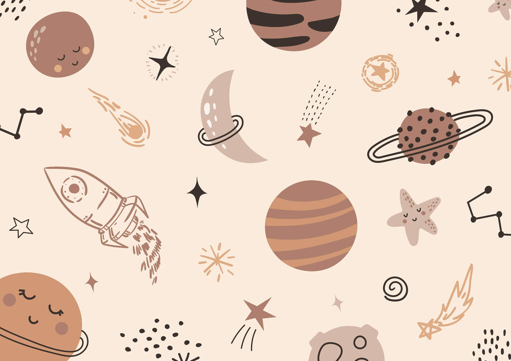 Pattern of planets and stars Pattern of planets and stars