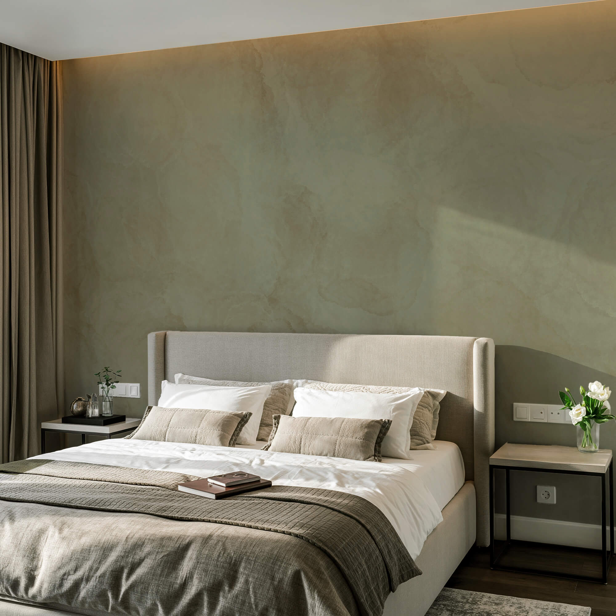 Mystical hues of earthy tones