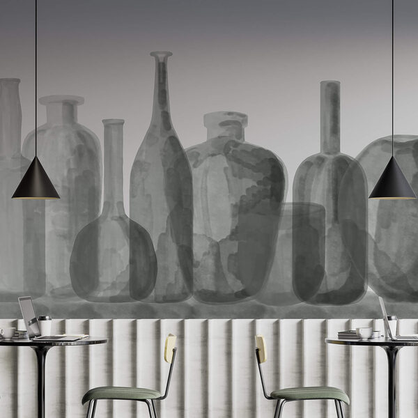 Wall murals Wall murals Group of glass bottles (SKU: t00353)
