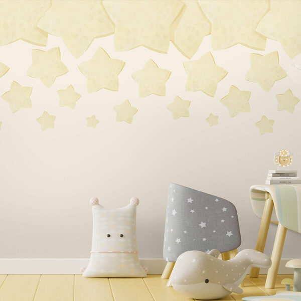 Wall murals Group of stars on a white background (SKU: t00358) Wall murals Wall murals Group of stars on a white background (SKU: t00358)