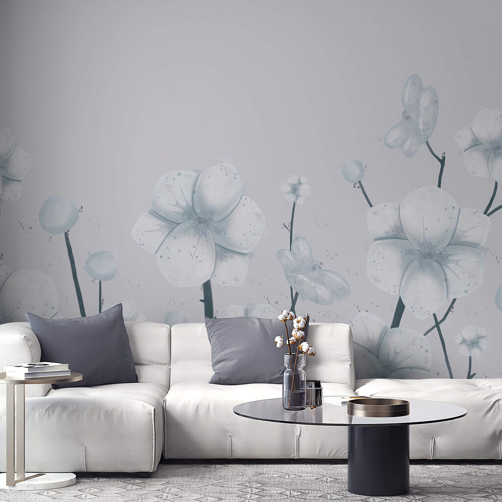 Group of white flowers