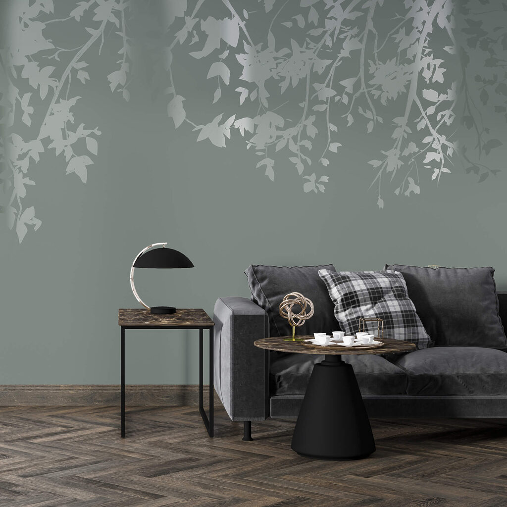 Tree branches with leaves Tree branches with leaves