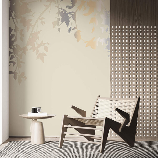 Tree branches with leaves