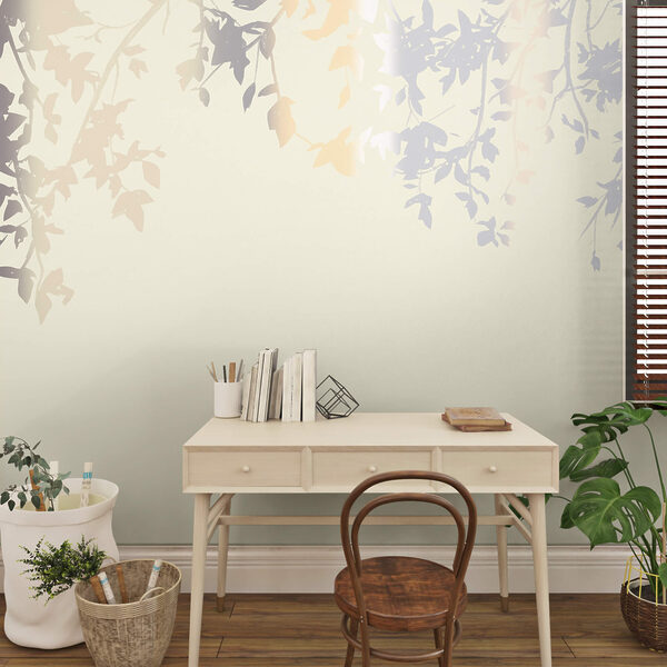 Tree branches with leaves