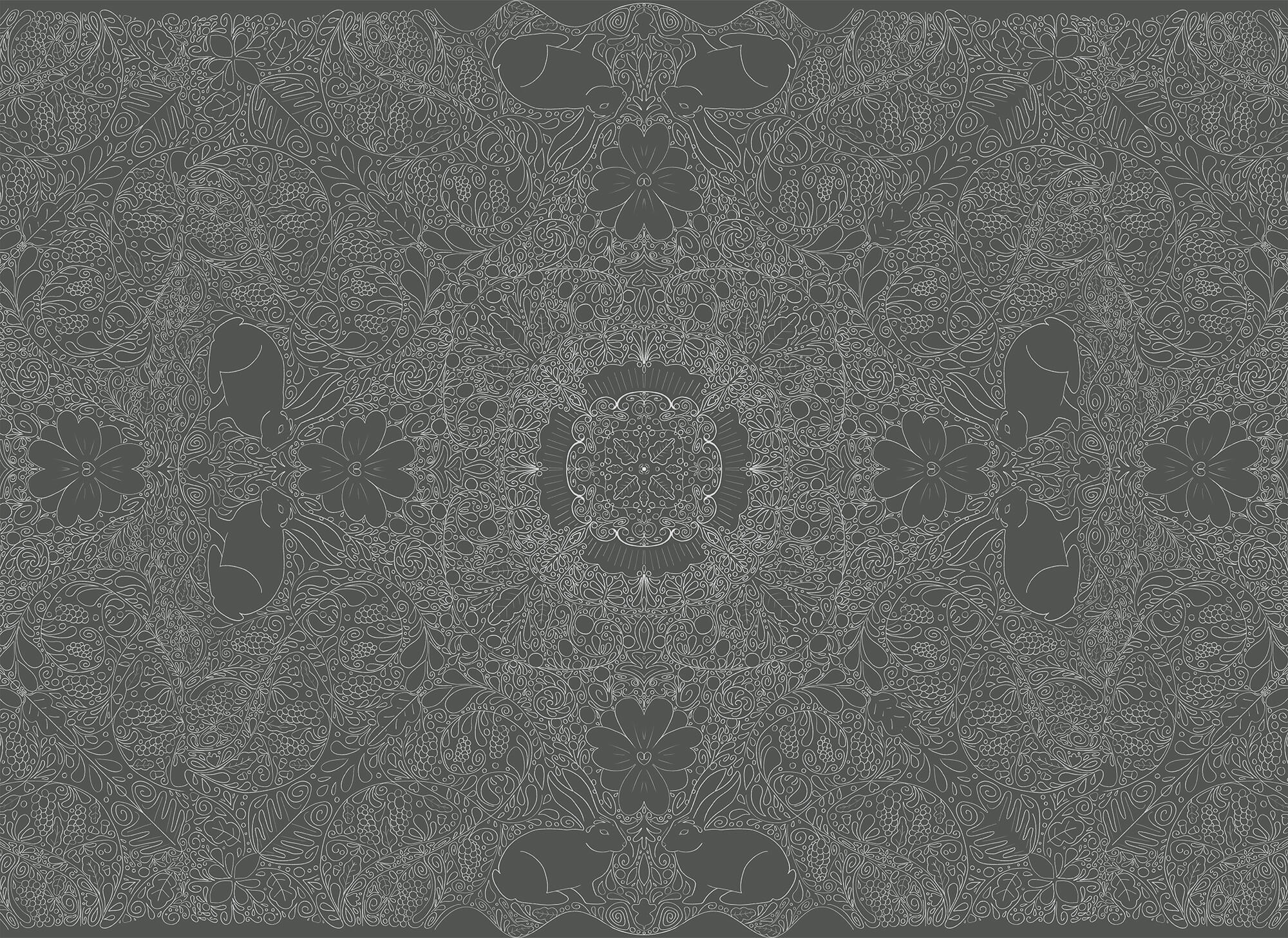 Grey and white pattern Grey and white pattern