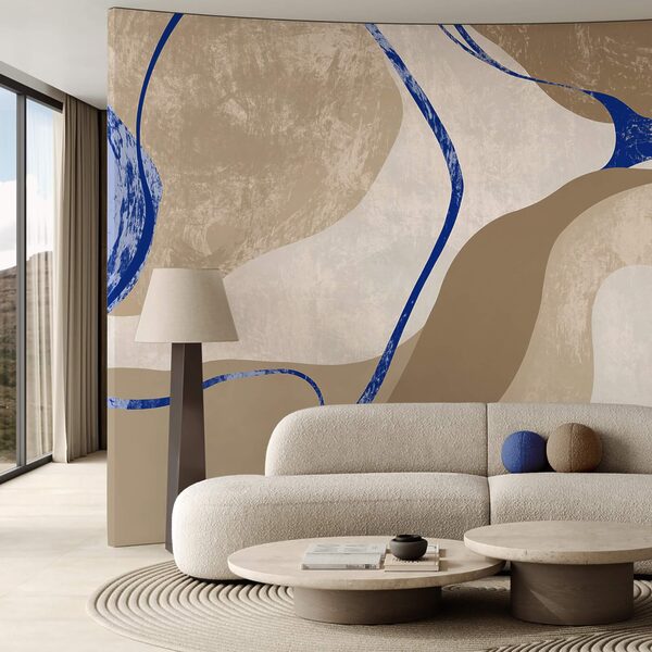 Wall murals Blue and white pattern (SKU: t00295v1) Wall murals Wall murals Blue and white pattern (SKU: t00295v1)