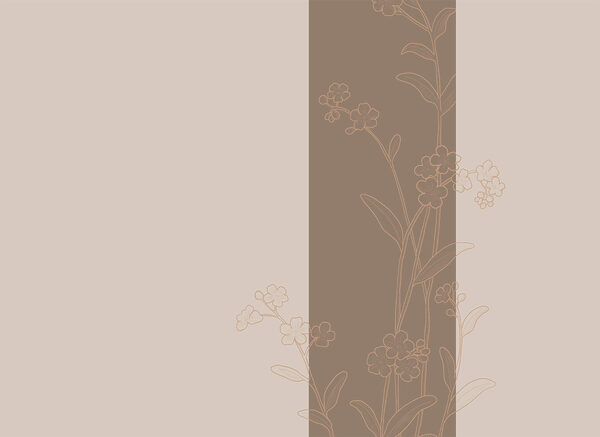 Elegant floral design on soothing background