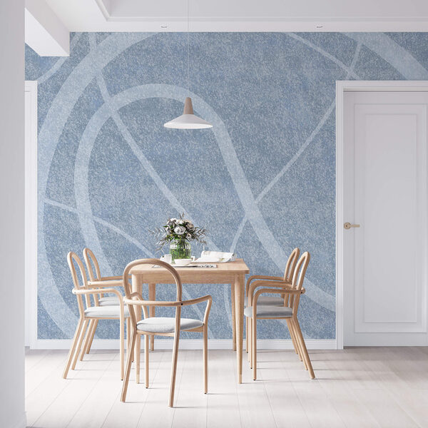 Blue and white background