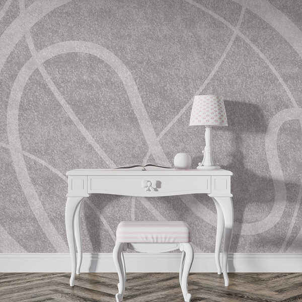 Grey and white abstract design