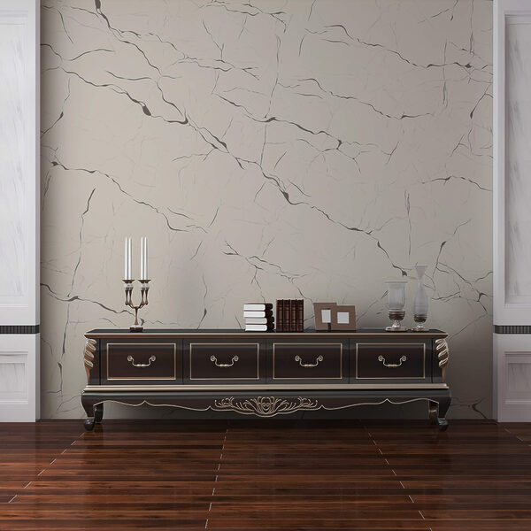 White surface with cracks