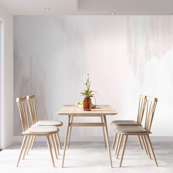 Wall murals Wall murals White and pink background (SKU: t00421)