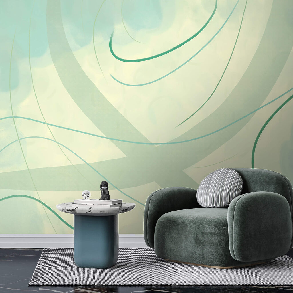 Soft swirls of color and form