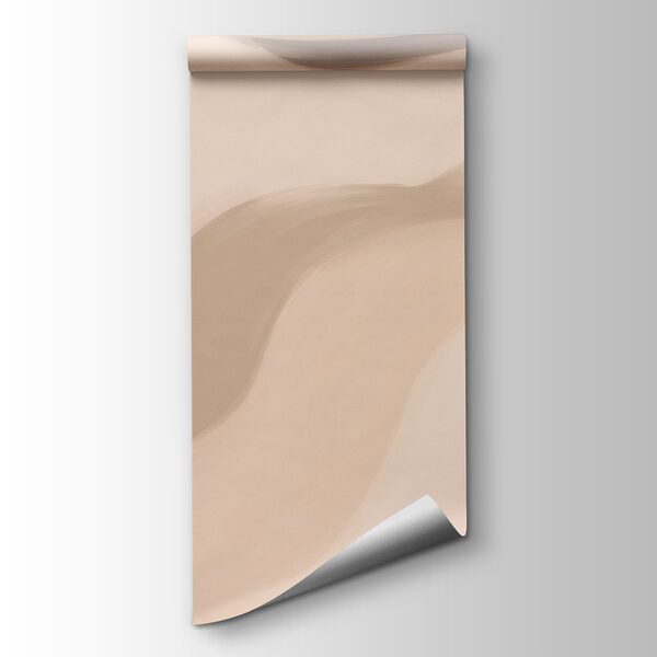 Soft hues and flowing shapes blend