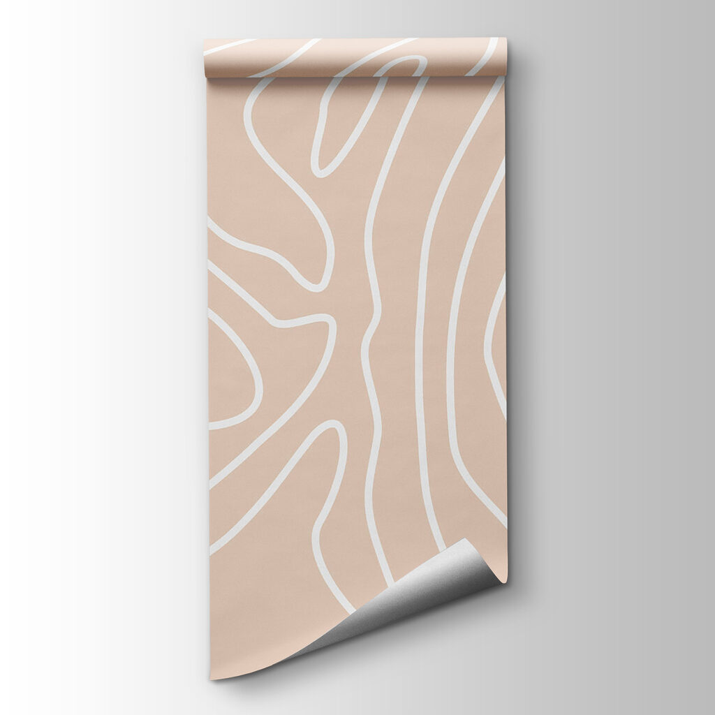 White lines on a pink background White lines on a pink background