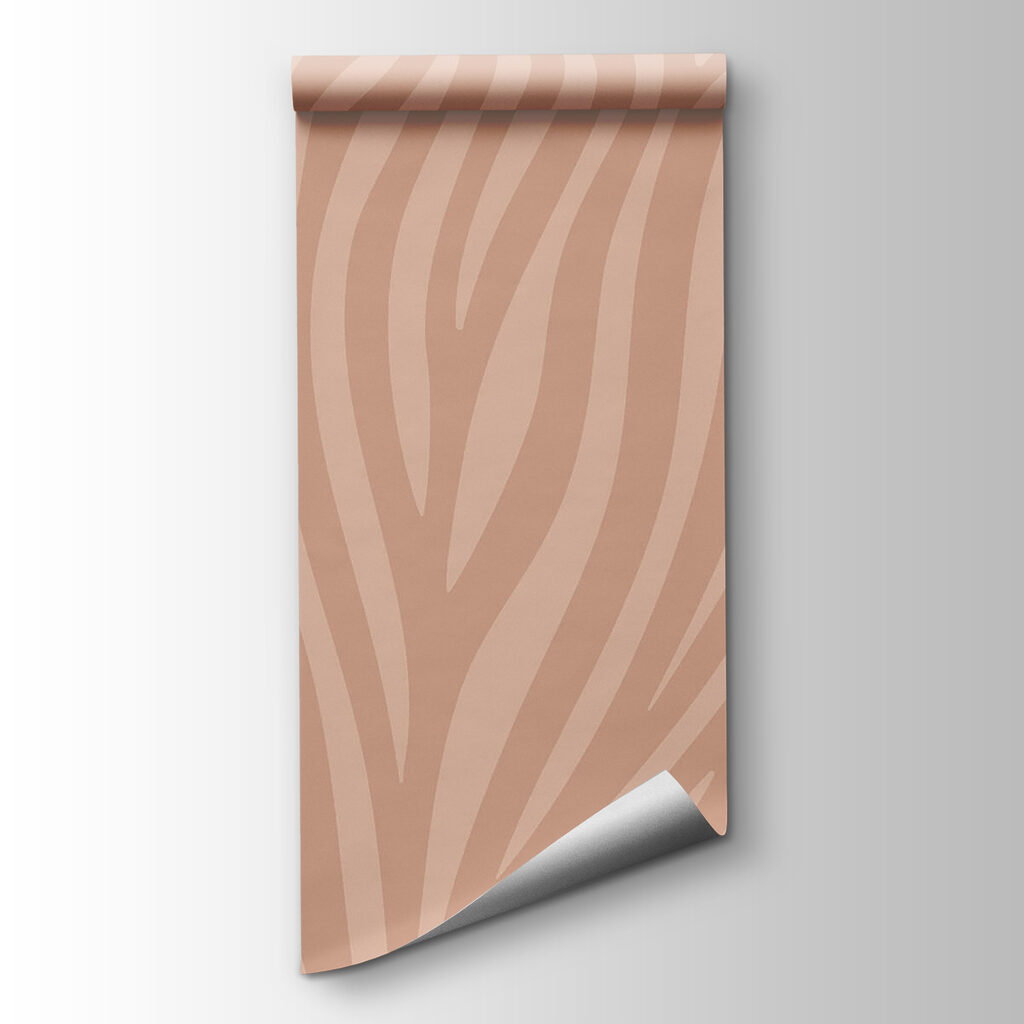 Flowing lines in soft hues