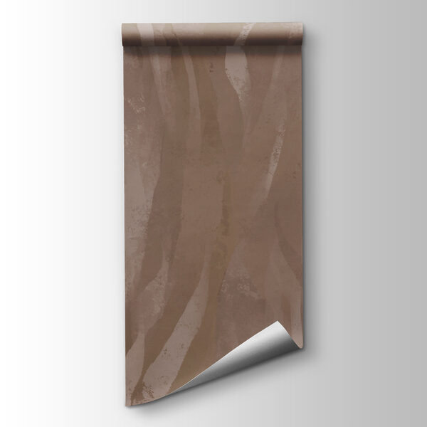 Flowing waves of earthy tones