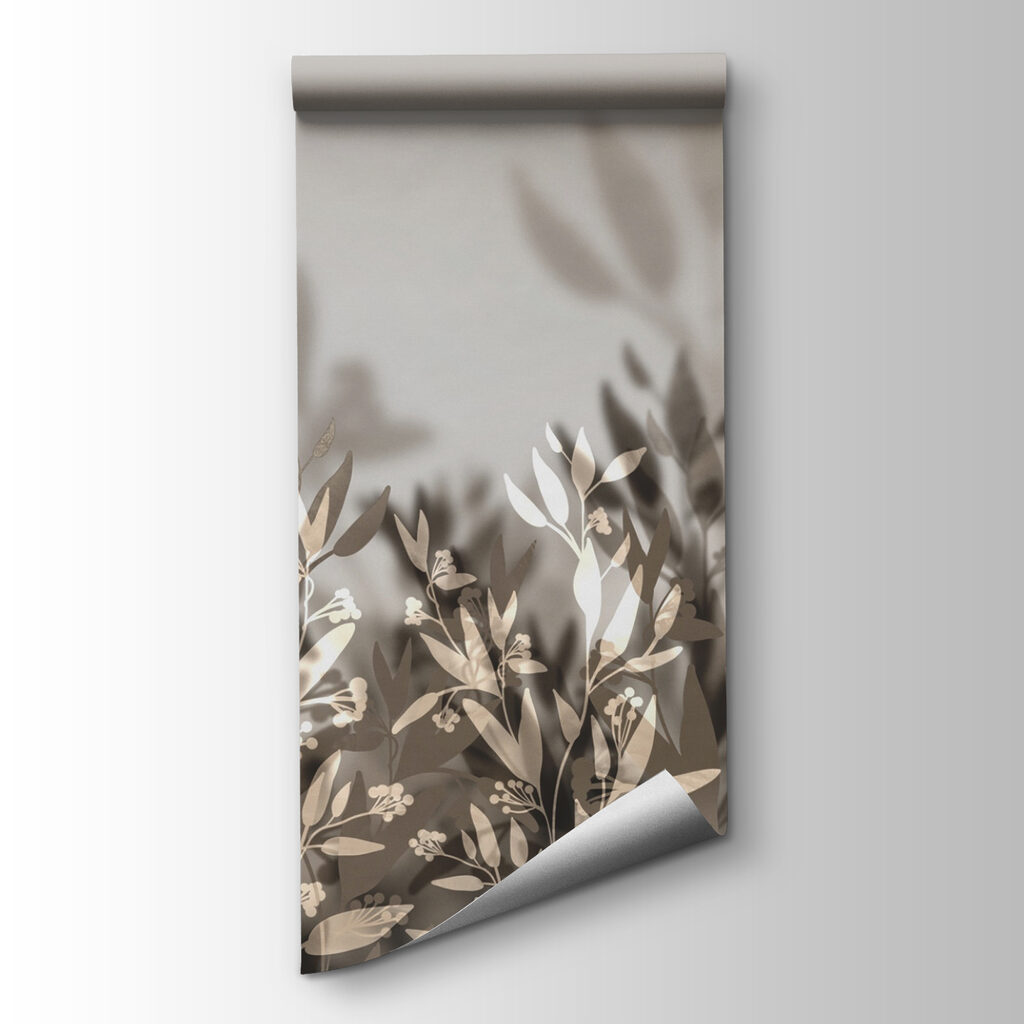 Gentle leaves in soft shadows