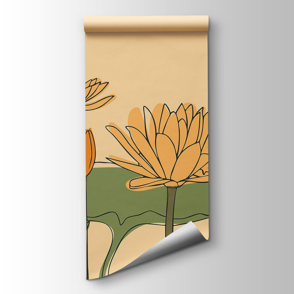 Group of yellow flowers Group of yellow flowers