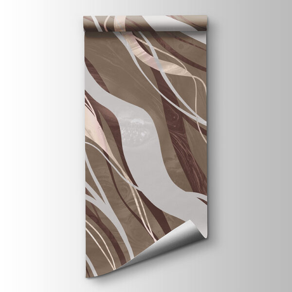 Brown and white swirls Brown and white swirls