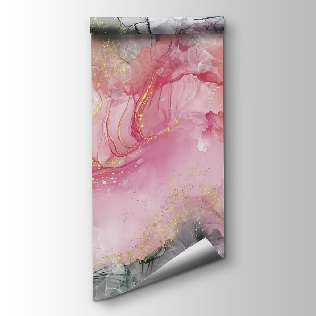 Soft swirls of delicate hues