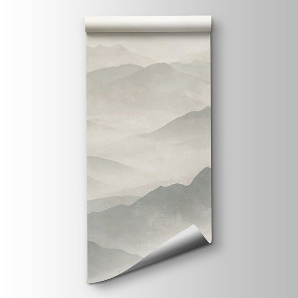 Foggy mountain range Foggy mountain range