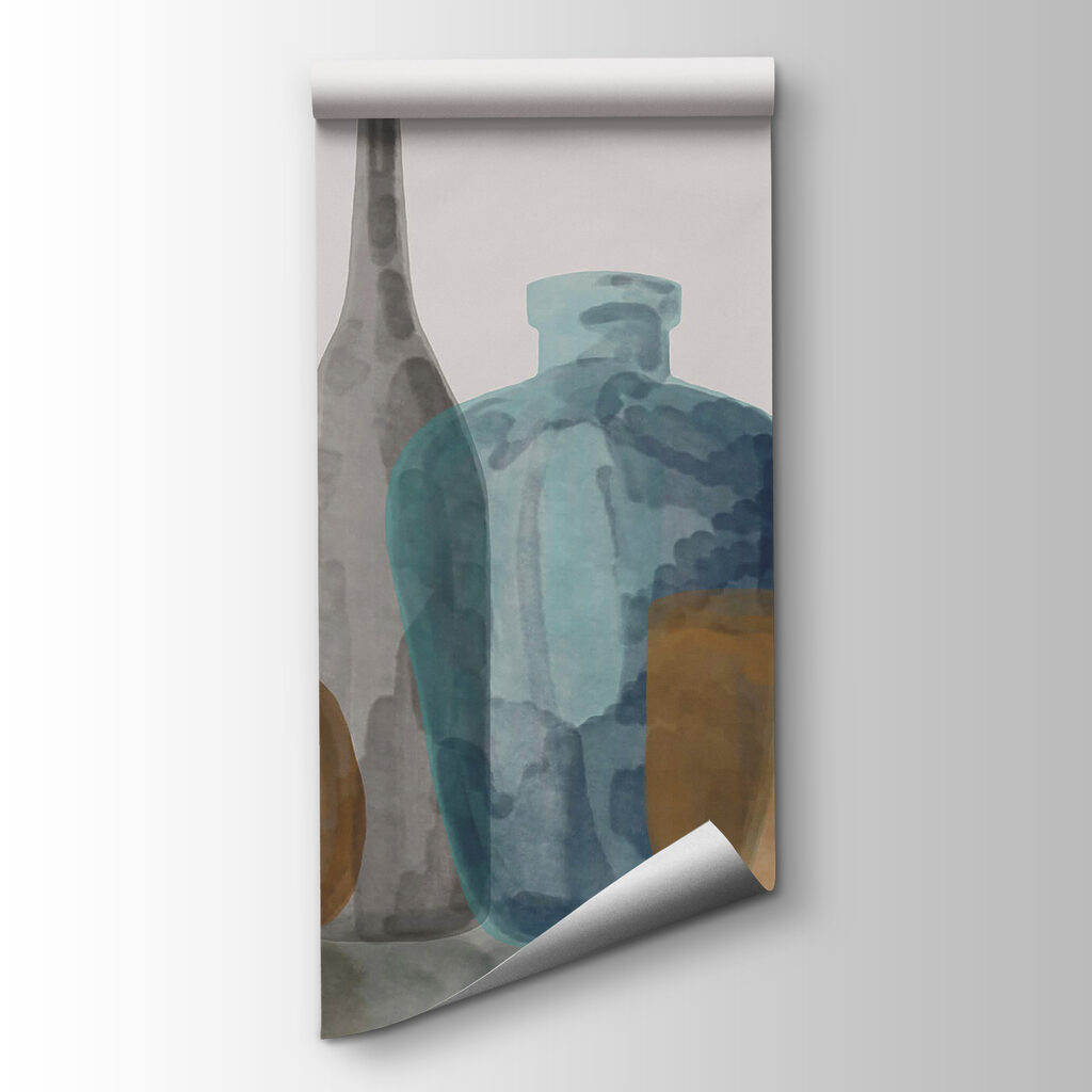 Group of glass bottles