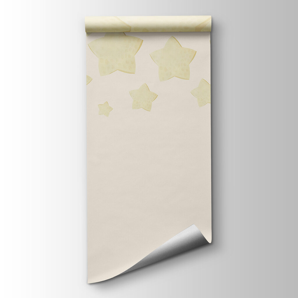 Group of stars on a white background