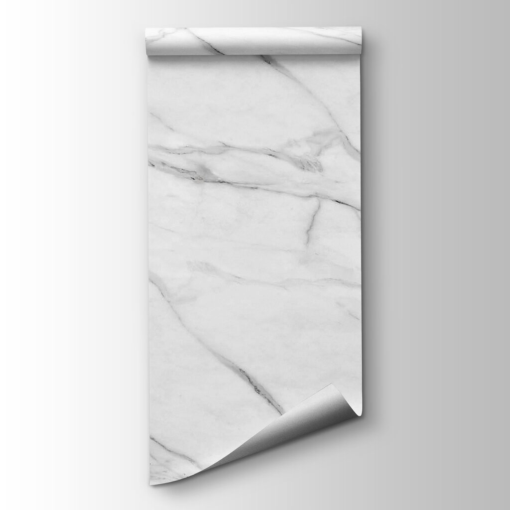 White marble with black veins